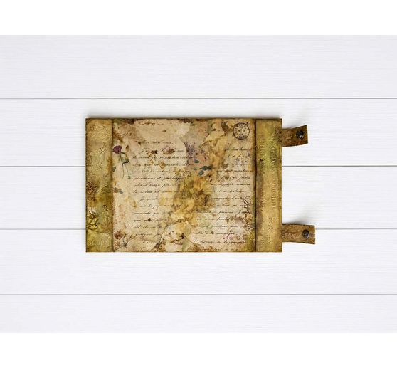 Stamperia Motief strozijde assortiment "Flowers and Poems", DIN A4, set van 6