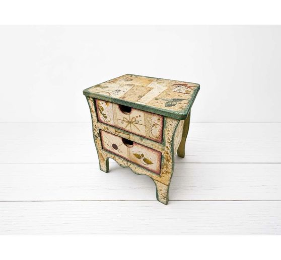 Stamperia Motief strozijde assortiment "Flowers and Poems", DIN A4, set van 6
