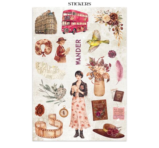 Junk Journal Book Stamperia &laquo; Our Way &raquo;