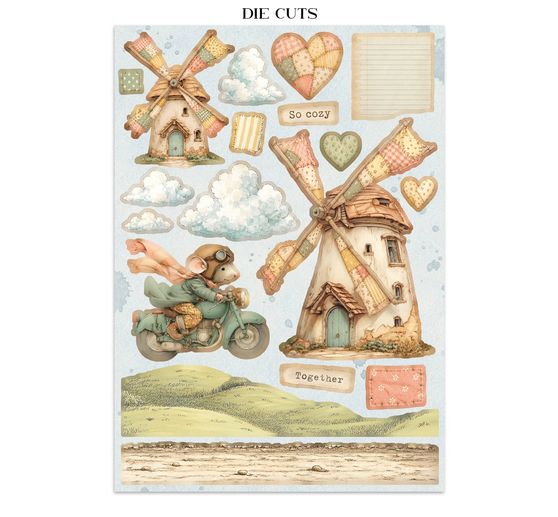 Stamperia Junk Journal Book "Cozy Family"
