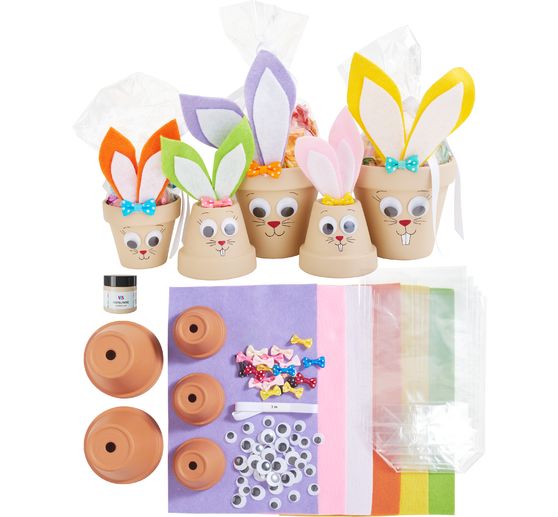 VBS Craft kit "Terracotta pot bunny"