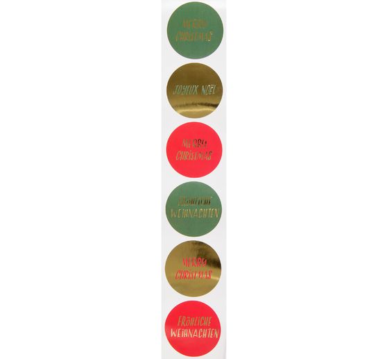 Sticker "Fr&ouml;hliche Weihnachten"