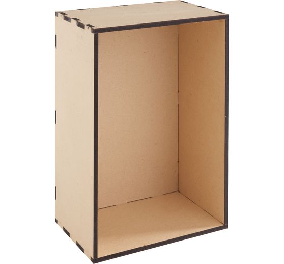 VBS Holzbox ohne Deckel, MDF-Holz