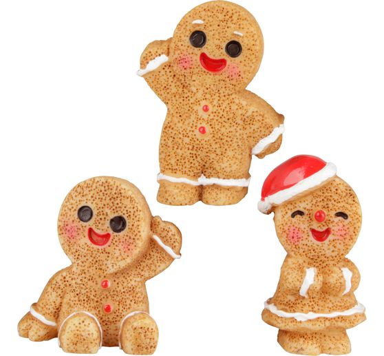 Miniature gingerbread men "Cookie"