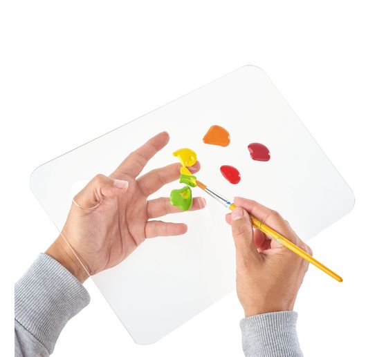 Palette de peinture en acrylique VBS &laquo; Carr&eacute;e &raquo;, set de 2