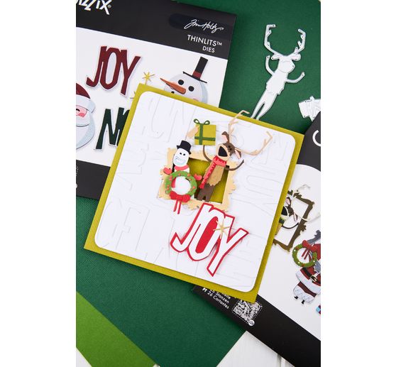 Sizzix Thinlits Stanzschablone "Papercut Christmas by Tim Holtz"