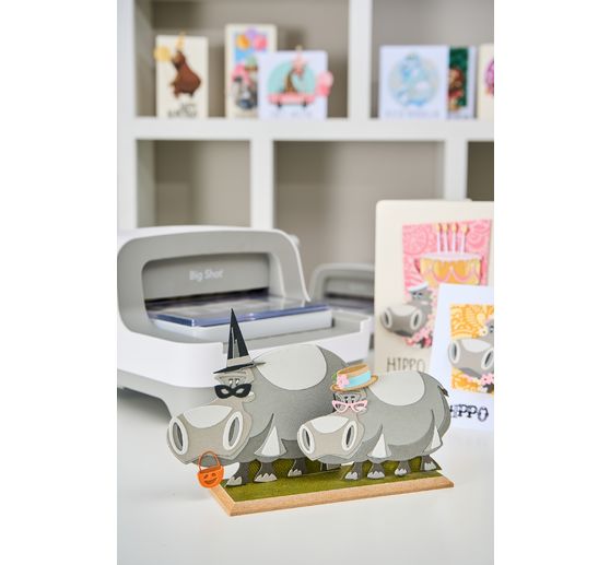 Sizzix Thinlits Ponssjabloon "Bernice - Mini Colorize by Tim Holtz"