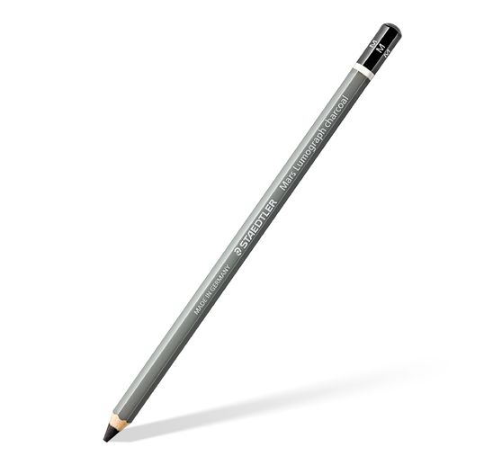 STAEDTLER Houtskoolpotloden "Mars Lumograph" charcoal 100C, 4 delig