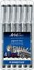 STAEDTLER Pigment Liner, Schwarz, 6er-Set