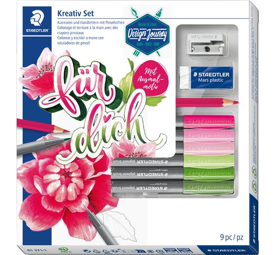 STAEDTLER Brush Lettering-Set, 9-tlg.