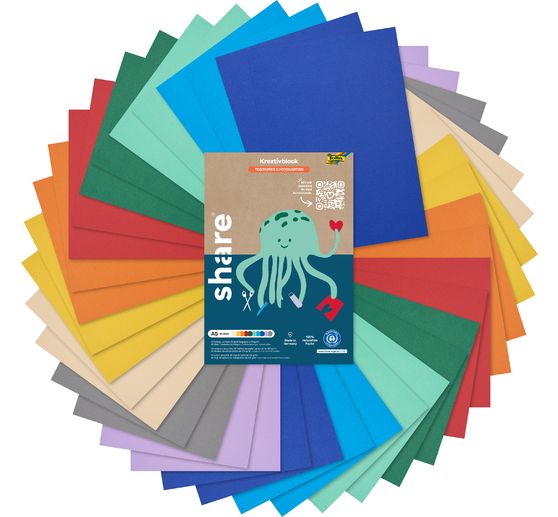 share Creative craft block A5, 40 sheets