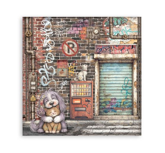 Stamperia Scrapbook blok "Furry Friends 2"