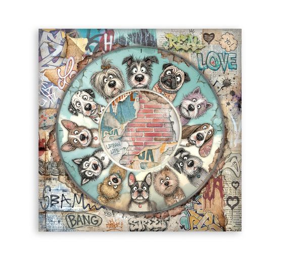 Stamperia Scrapbook blok "Furry Friends 2"
