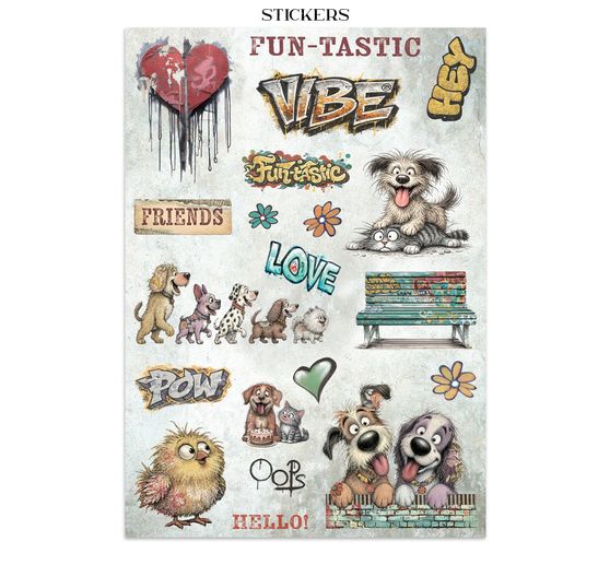 Stamperia Junk Journal Book "Furry Friends 2"