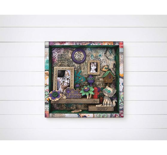 Bloc de papier scrapbooking Stamperia &laquo; Furry Friends 2 Backgroundss &raquo;