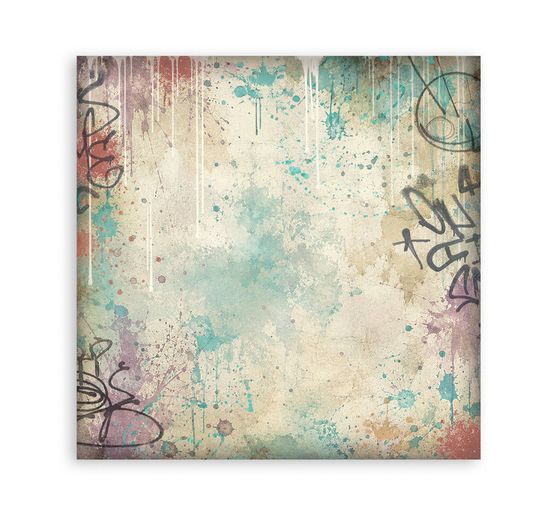 Bloc de papier scrapbooking Stamperia &laquo; Furry Friends 2 Backgroundss &raquo;