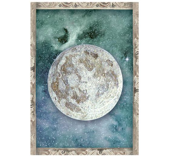 Stamperia Motief strozijde assortiment "Cosmos", DIN A6, set van 8