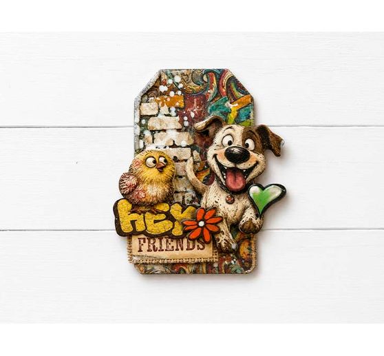 Stamperia Punching motifs "Furry Friends 2"