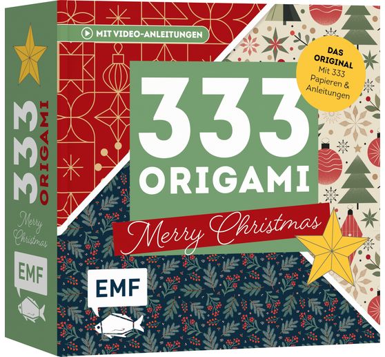 Boek "333 Origami - Merry Christmas"
