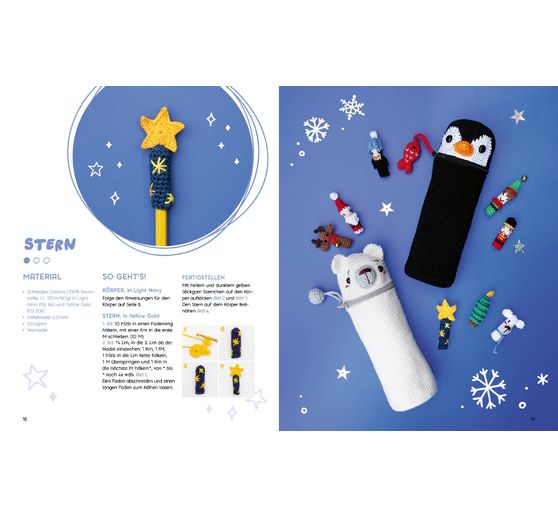 Buch "Amigurumi Pen Friends - Colorful Christmas"