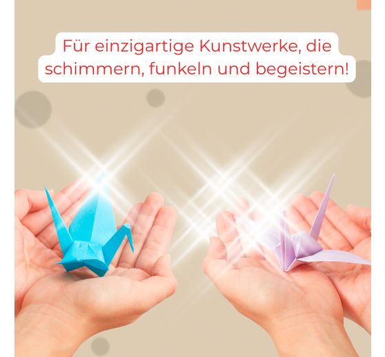 350 origamipapieren "Faltzauber durchs jaar"