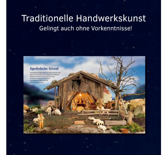 Boek "Weihnachtskrippen. Der Meisterkurs"