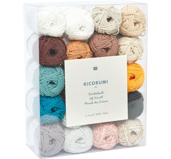Laines Rico Ricorumi &laquo; Monde des lutins &raquo;, set de 20