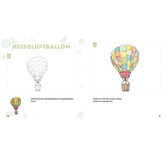 Livre &laquo; 111 Watercolor - Kreative Auszeit &raquo;