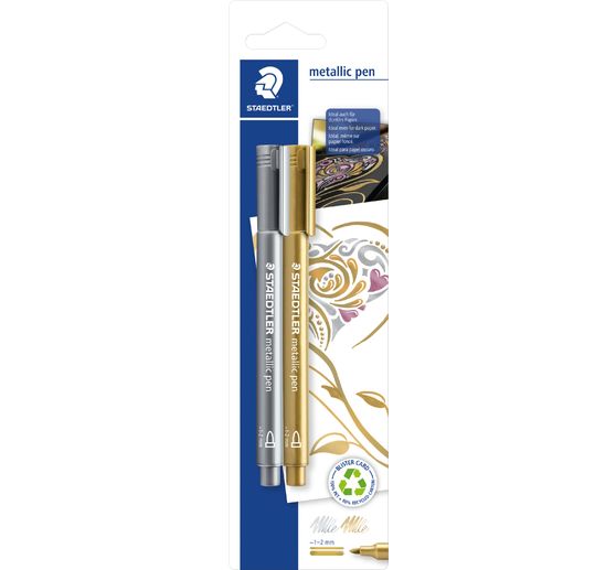 STAEDTLER Metallic Marker "Goud & Zilver"