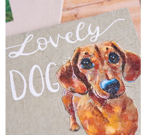 Serviette "Dackel Lenny"