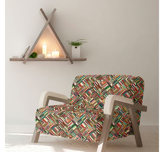 Gobelin-Stoff "Geo-Patchwork"