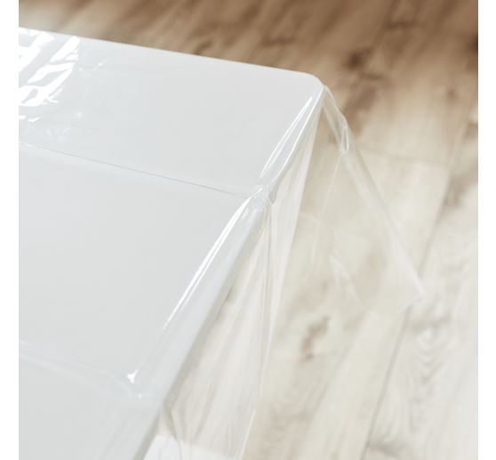 VBS Tischschutzfolie, transparent, 140 x 180 cm