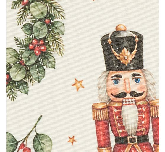 Cotton fabric "Nutcracker", acrylic coated