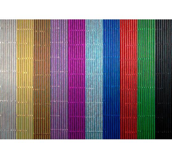 Bastelwellpappe "Metallic", 25 x 35 cm, 10 Blatt
