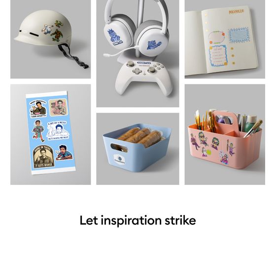 Cricut StickerPix Print + Cut Set "Sticker sheets", 74 pcs.