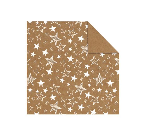 Feuilles de pliage « Noël papier kraft »
