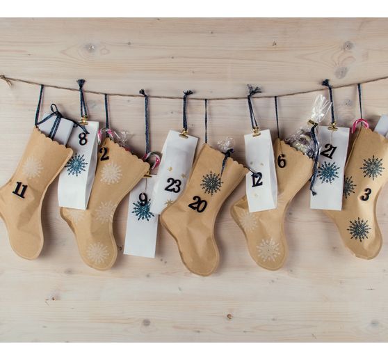 Papier-Kerstkousen