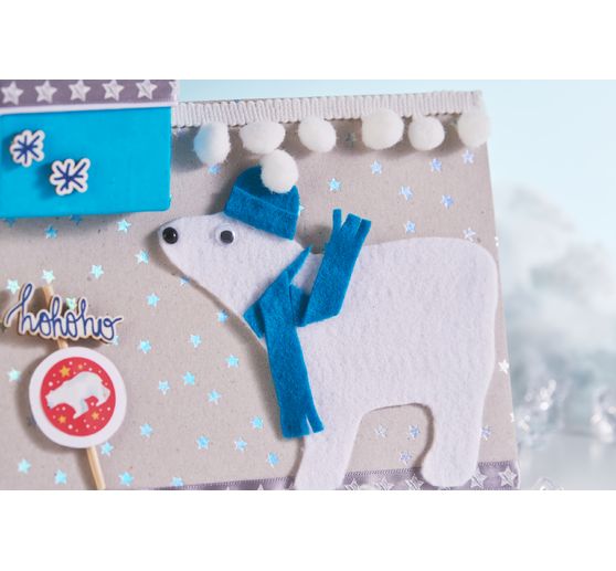 Sticker "Christmas journey"