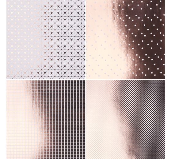 Folding paper "X-Mas Rosegold"