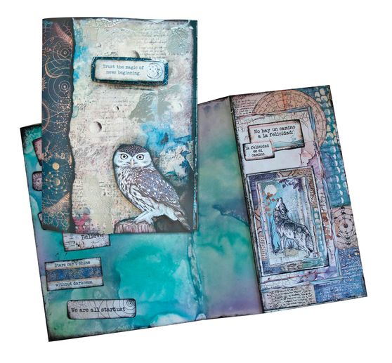 Scrapbook blok "Cosmos"