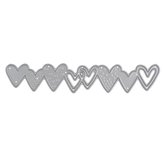 Punching template "Heart garland"