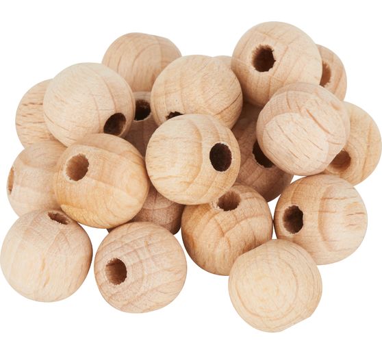 Perles en bois VBS « Ø 10 mm »