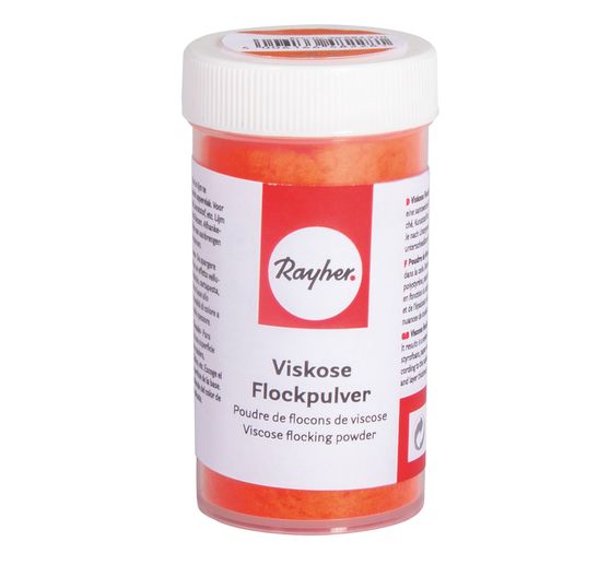 Viscose flock powder with spreading insert, 8 g