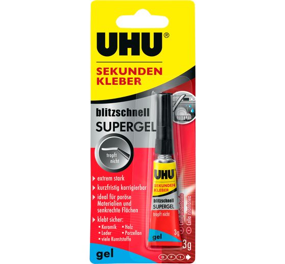 Uhu Sekundenkleber-Gel