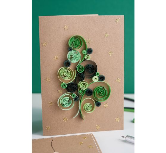 VBS Quilling strepen "Kleurrijk", 3 mm, 500 stuks