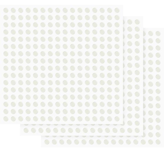 Petites pastilles adhésives, 768 pc., Ø 3 mm.
