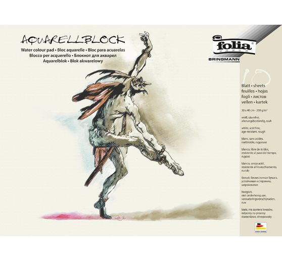 Watercolour block