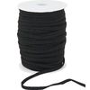 VBS Elastische band "5,8 mm", 50 m Zwart