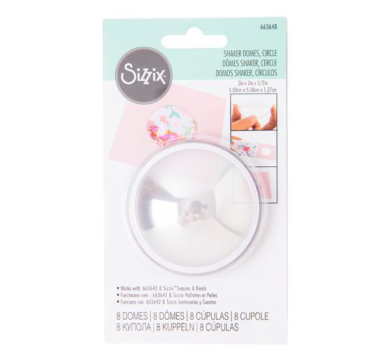 Sizzix Shaker Domes "Rond"