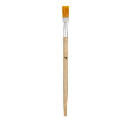 VBS Flachpinsel Synthetikhaar "Größe 10", 50 Stück